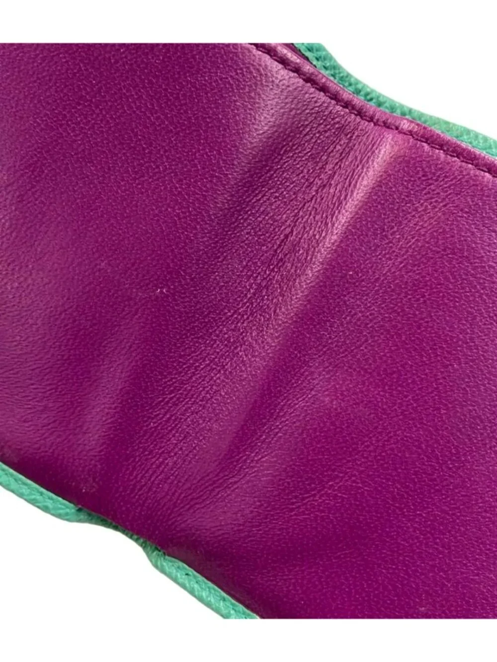 Bvlgari Trifold Wallet Green